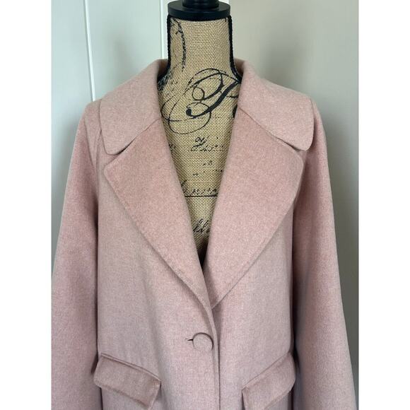 Badgley Mischka Statement Sleeve Coat Size Medium - Picture 6 of 11